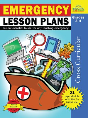 cover image of Emergency Lesson Plans - Grades 3-4